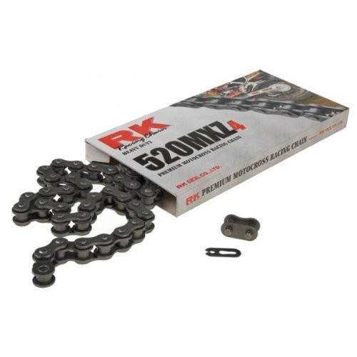 520 Series RK Racing Chain M520HD-106 106-Links Standard Non O-Ring Chain with Connecting Link 