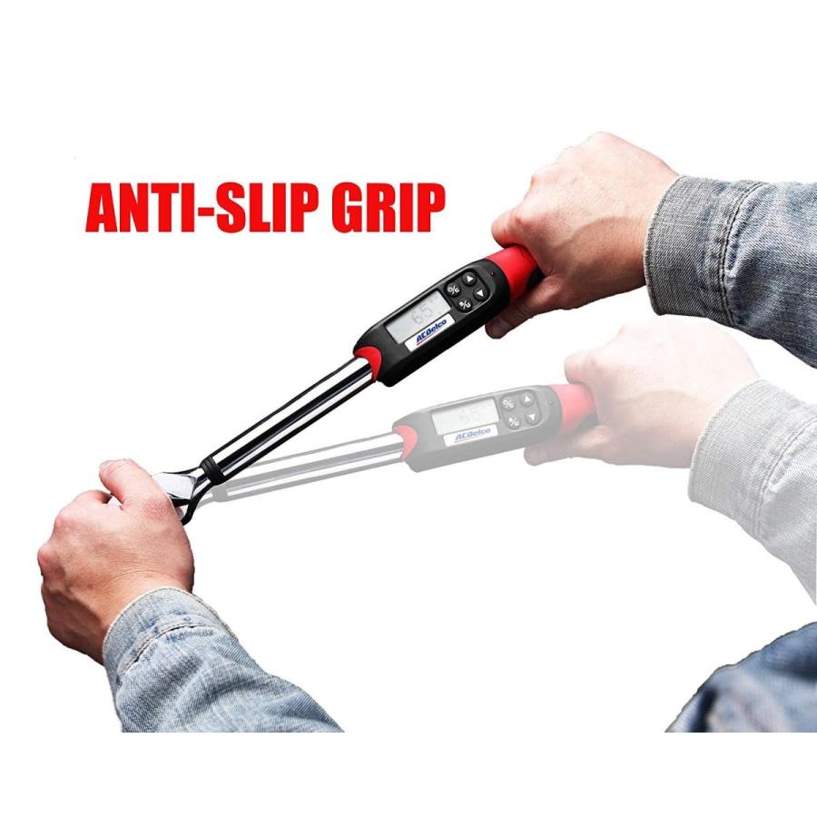 ACDelco ARM6013 3/8" Digital Torque Wrench (2 to 37 ftlbs.), with Bu