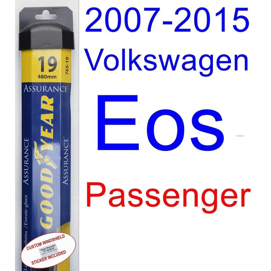 20072015 Volkswagen Eos Wiper Blade (Passenger) (Goodyear Wiper Blade