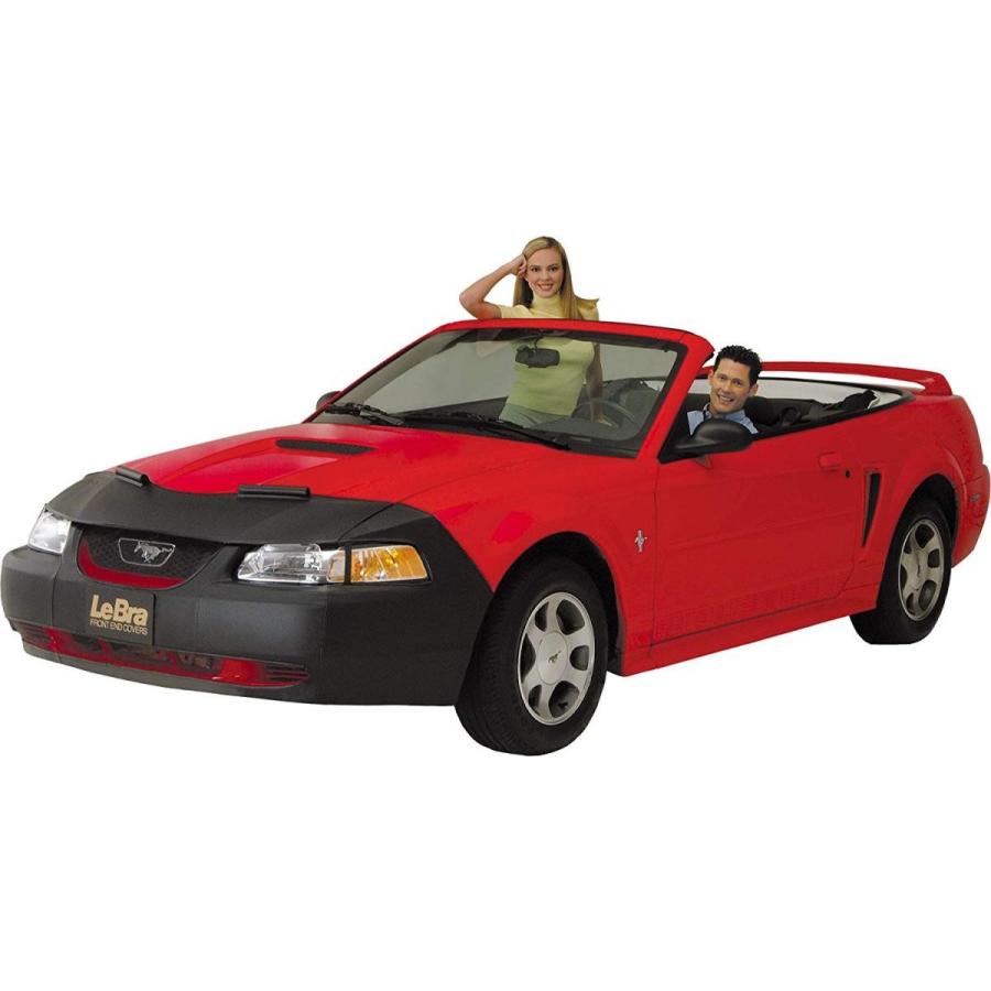 LeBra Front End CoverFor Select Ford Mustang Models - Vinyl， ( Black) 