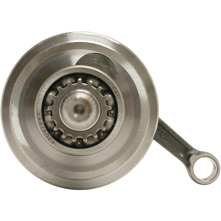 Crankshaft with Bearings Connecting Rod GY6 50cc Scooter 139QMB 17 & 2