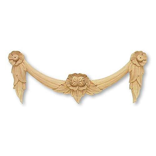 Flowers Buds Wood Carving - 12