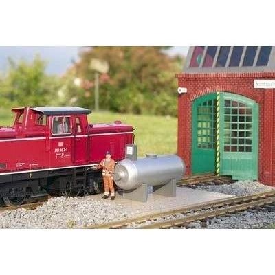 Piko G Scale Model Train Buildings Diesel Locomotive Fueling Station Ypt Or Id