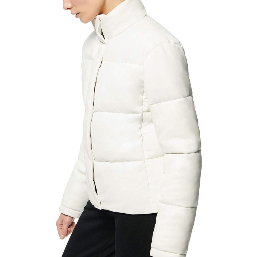 marc new york faux leather puffer