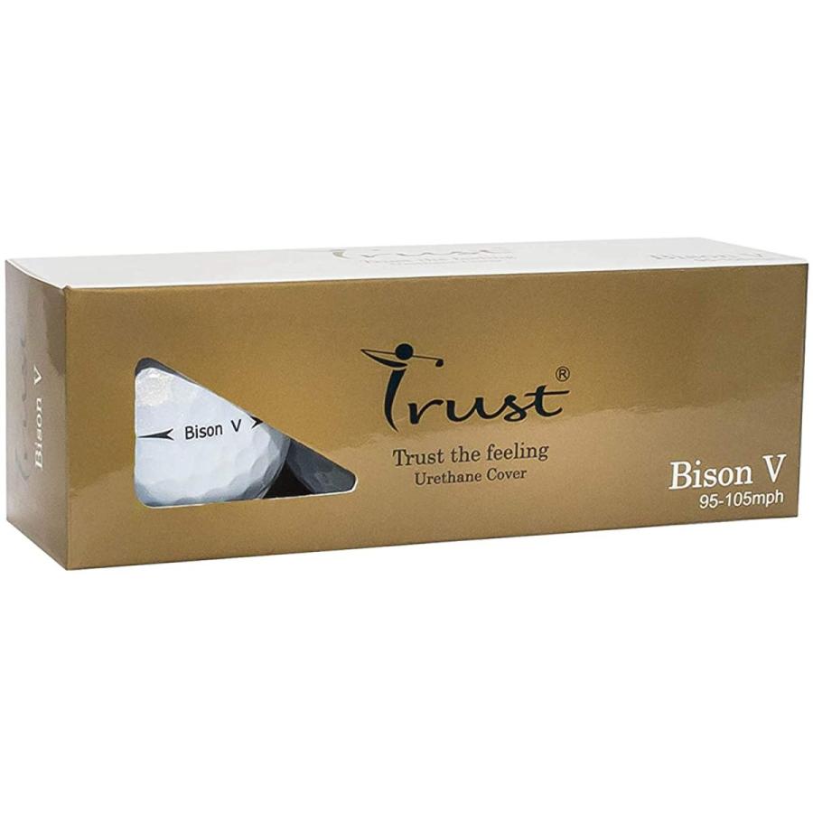 4 Dozen Set- Trust Bison V， Urethane Covered for Swing Speed 95~105mph 105mph