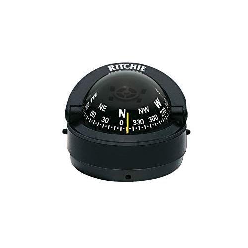 【メーカー再生品】 Mount, Surface Compass, 2.75" Blk. Dial, カヌー、ボート備品