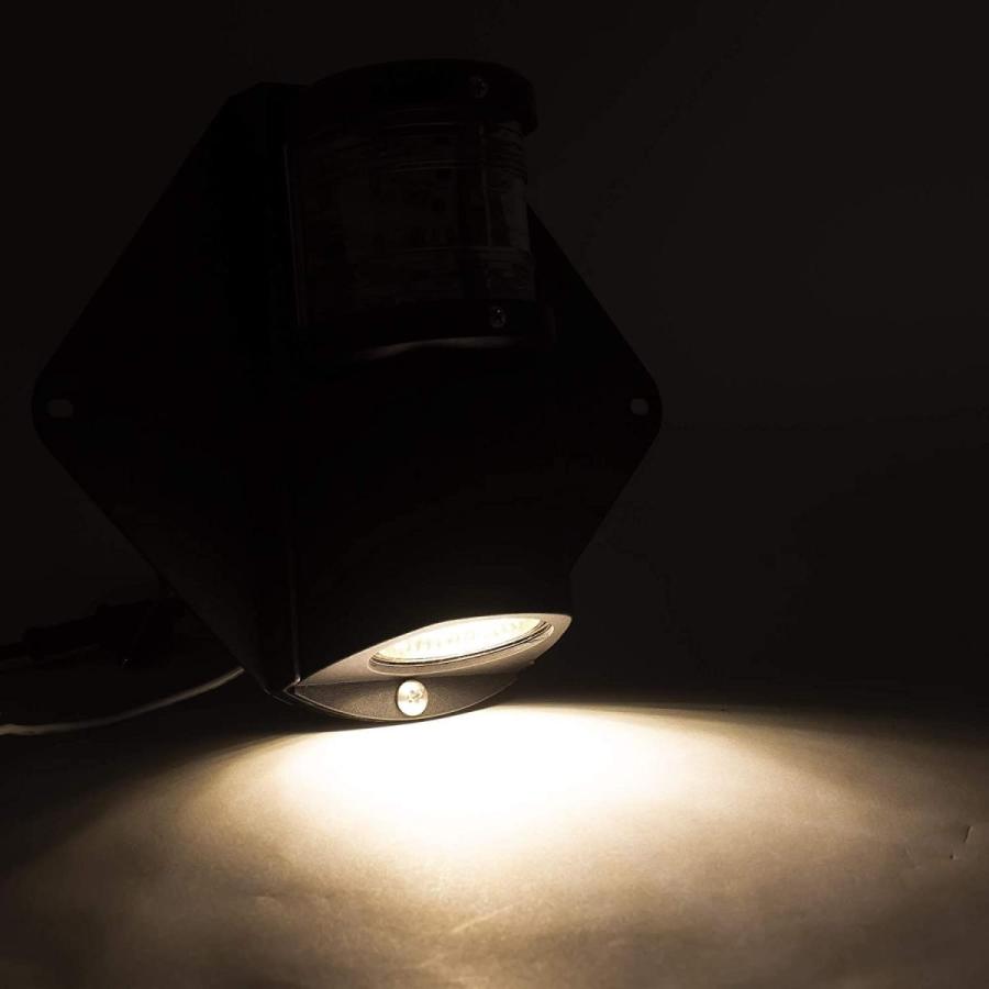 Five Oceans Masthead LED Deck Spreader Light Waterproof Vertical Mount