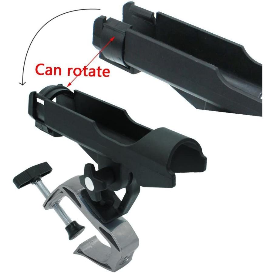 FUSIGO Fishing Boat Rod Holder， Fishing Rods Holder 360 Degree Rotatio  特売イベント カヌー、カヤック、ボート