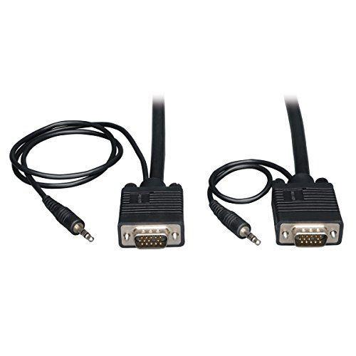 【絶品】 Monitor Coax VGA Lite Tripp Cable wi cable Resolution High audio, with その他ネットワーク機器