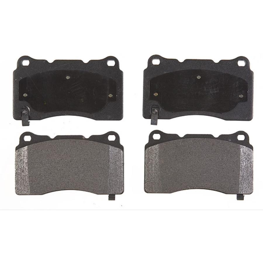 ACDelco Silver 14D1050M SemiMetallic Disc Brake Pad Set
