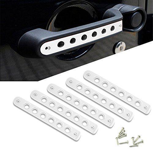 Aluminum　Door　Handle　Grab　Door　Side　Cover,　Knobs　Cover　Handle　Inserts