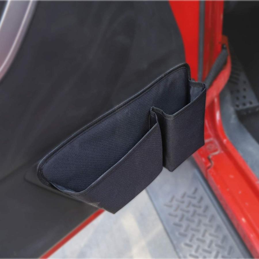 RT-TCZ for Jeep Wrangler JK Door Storage Pockets Interior Organizer Ac