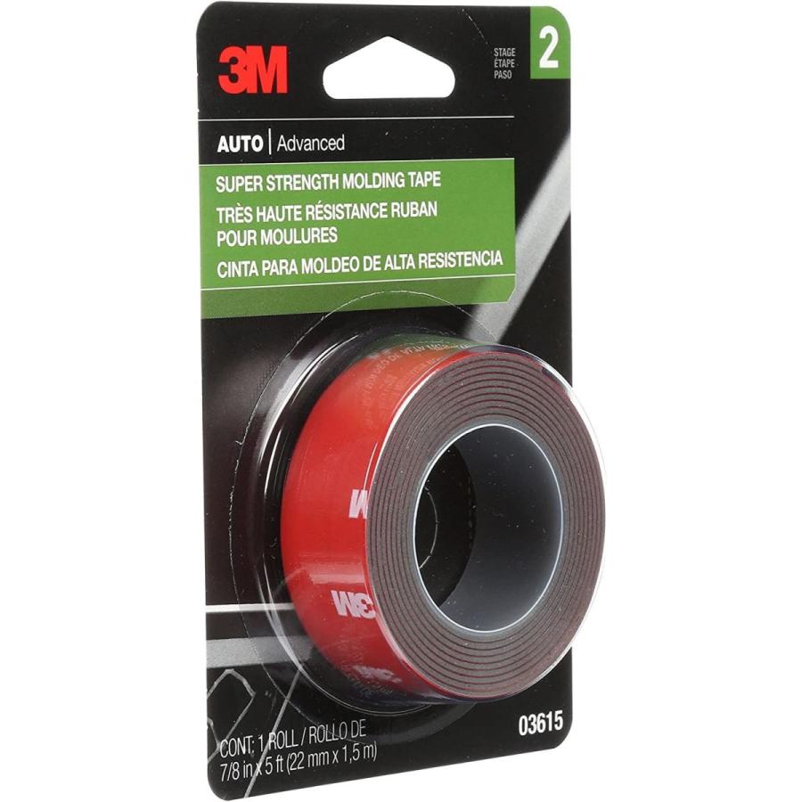 3M　Super　Strength　03615,　in　Molding　ft　Tape,　x