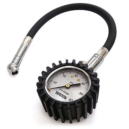 TireTek Tire Gauge 0-60 PSI Tire Pressure Gauge for Truck, Car, Moto