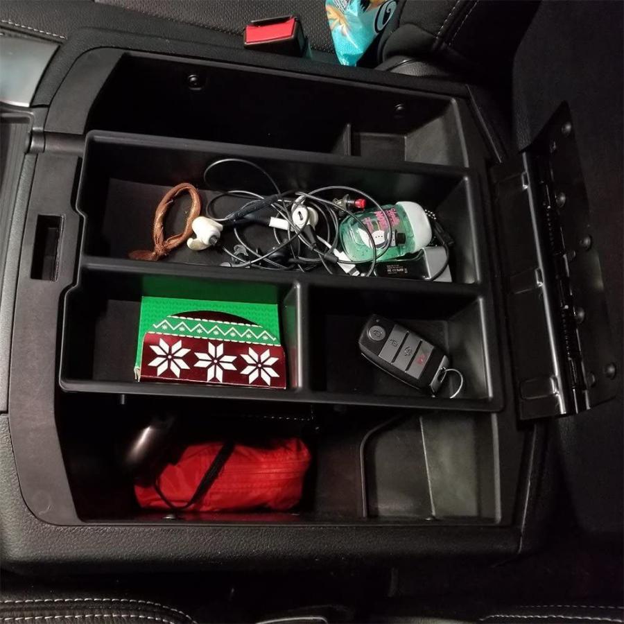 JDMCAR　Lower　Center　with　Compatible　Dodge　Organizer　Console　Ram　Tray