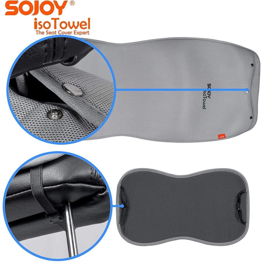Sojoy　IsoTowel　Car　for　Driver　Seat-　Quick-Dry　Covers-Seat　Cushion　Seat