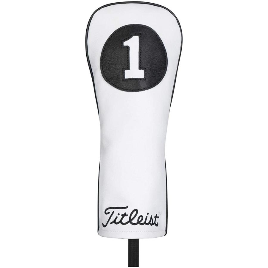 Titleist New 2020 OEM Premium Leather Hand Crafted White Driver Headco