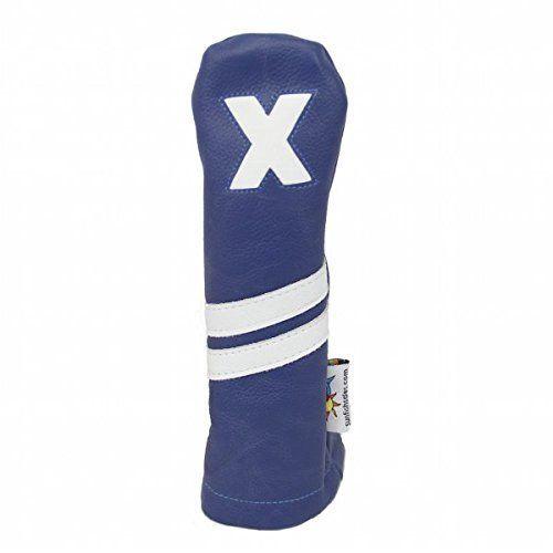 Sunfish Leather Hybrid X Golf Headcover Blue and White｜hal-proshop｜02
