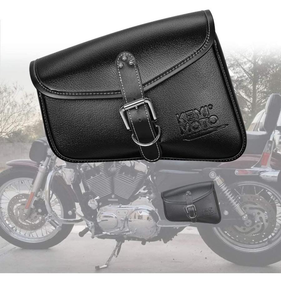 Motorcycle Swingarm Bag Side Tool Bags, Fit for Sportster Rebel Swing