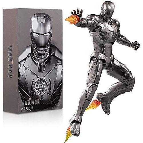 4KIDS.HOME ZDTOYS 10th Anniversary 7 Inches Deluxe Collector Iron Man  Action Figures (MK7)