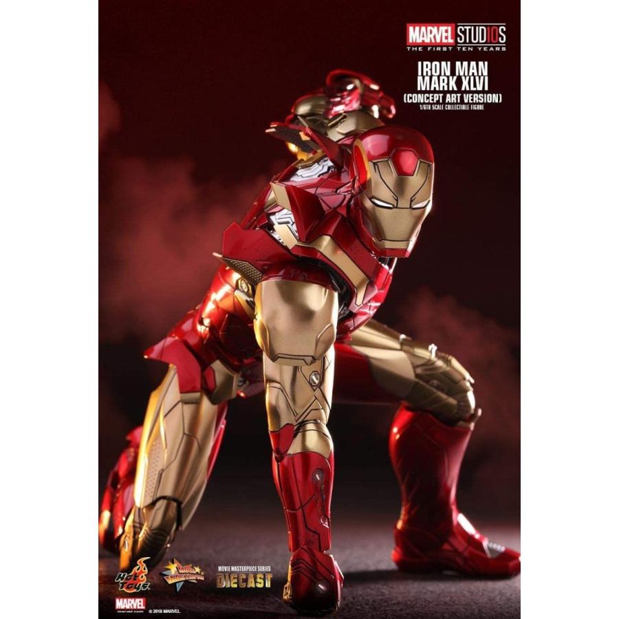 Hot Toys Iron Man Mark XLVI Diecast (Concept Art Version) (MMS489D25