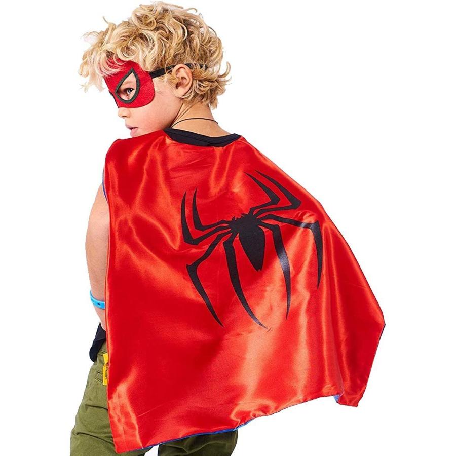 NuGeriAZ Superhero Capes for Kids-Superhero Costumes for Boys Superher