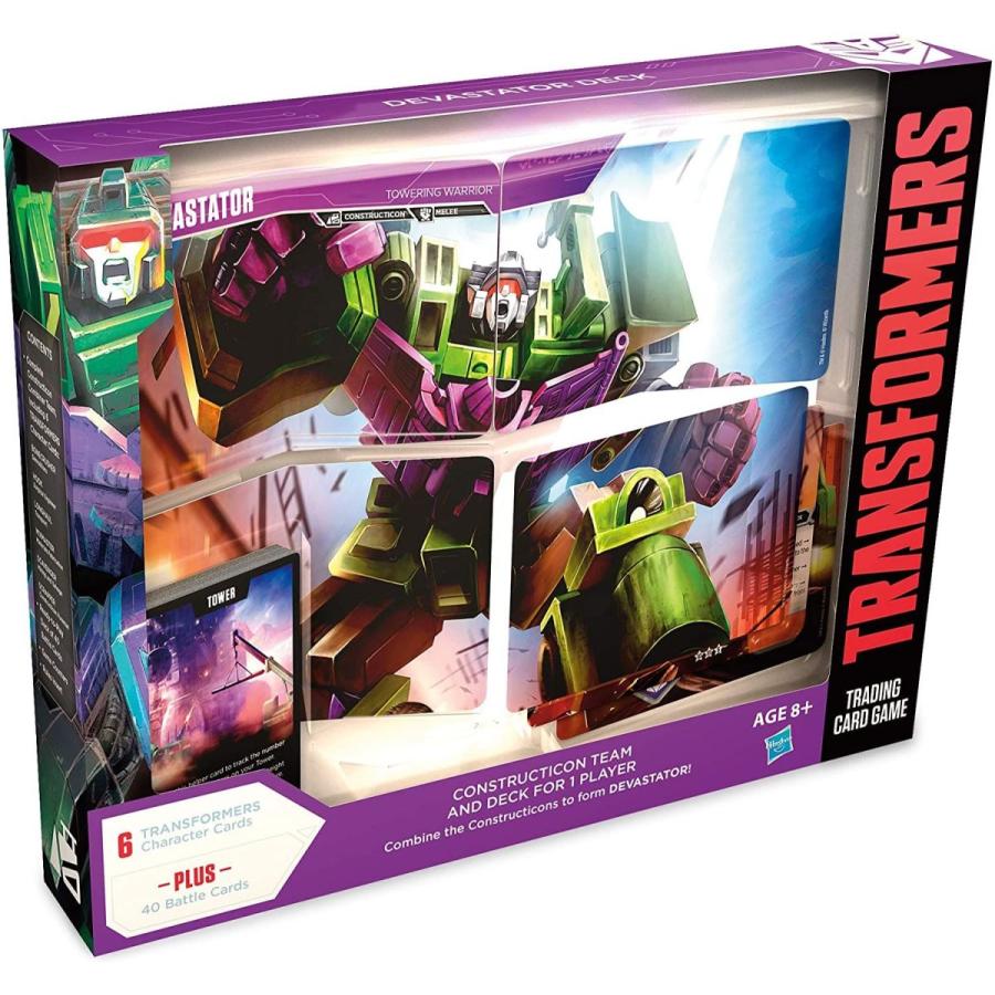 Transformers TCG: Devastator Deck | Ready-to-Play Deck | 46 Cards Incl