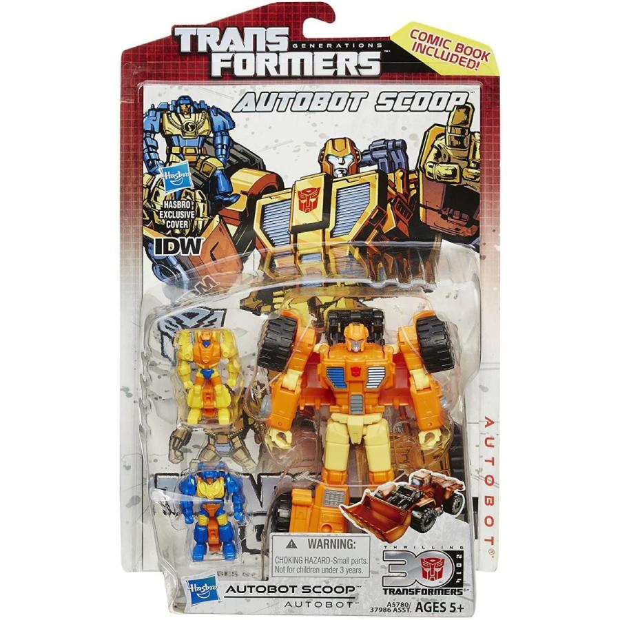 Transformers Generations Deluxe Class Autobot Scoop Figure