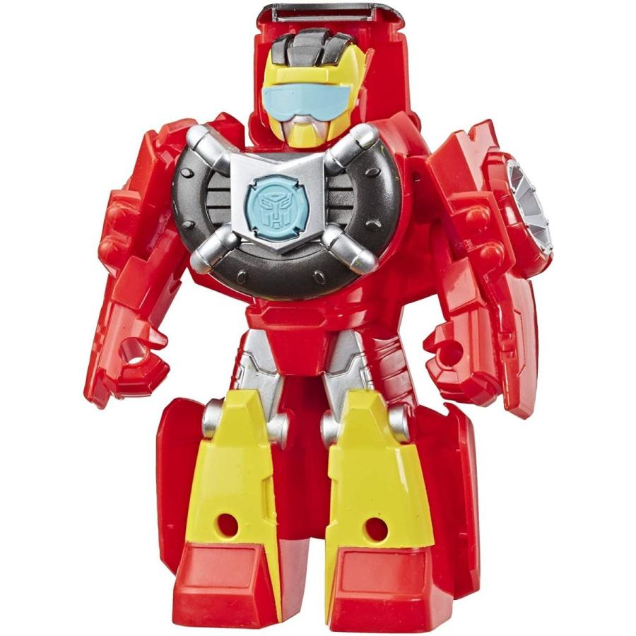 Transformers Playskool Heroes Rescue Bots Academy Hot Shot Converting