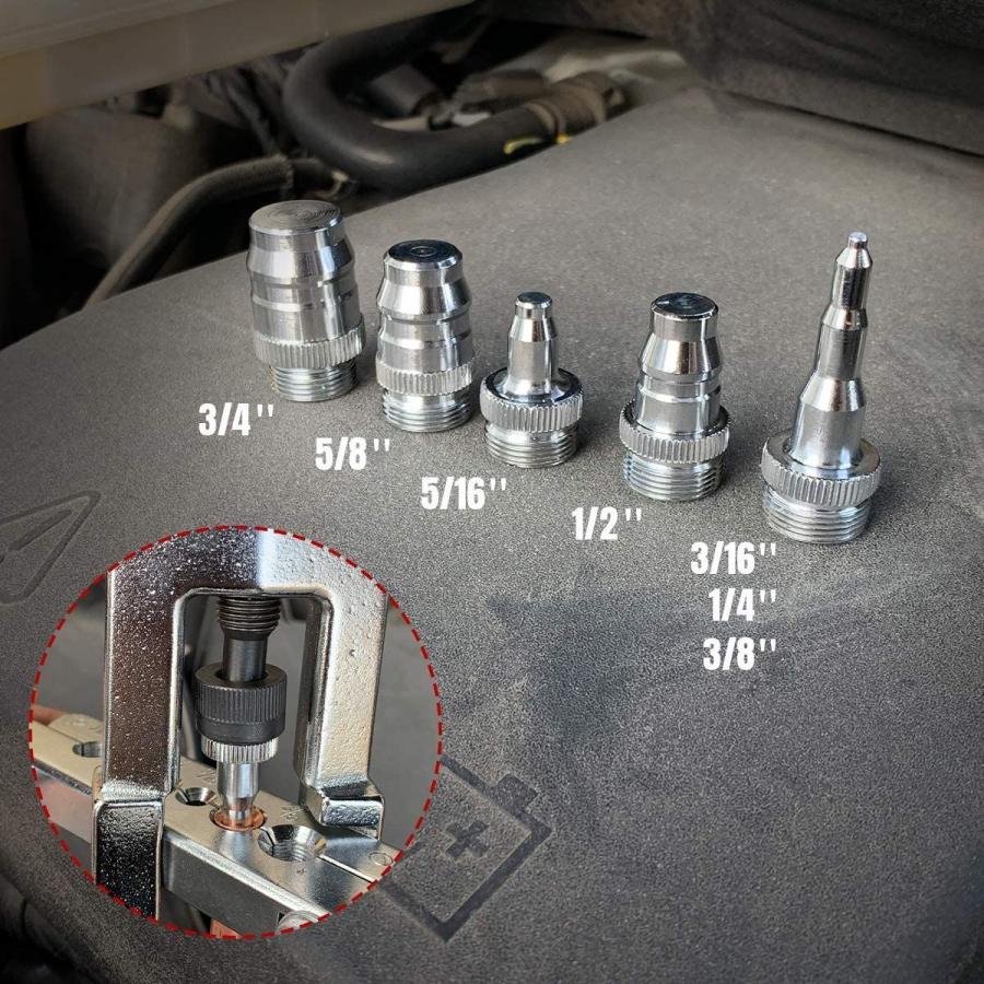 Thorstone 10Pcs Single Flaring Tool, Swaging Tool Kit Include Tubing C