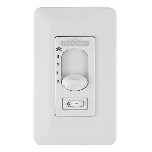 Fanimation CW1SWWH Traditional Wall Controls Collection in White Finis