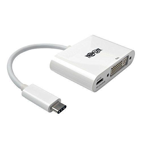 Tripp Lite USB C to DVI Video Adapter Converter 1080p w  USB-C PD Char