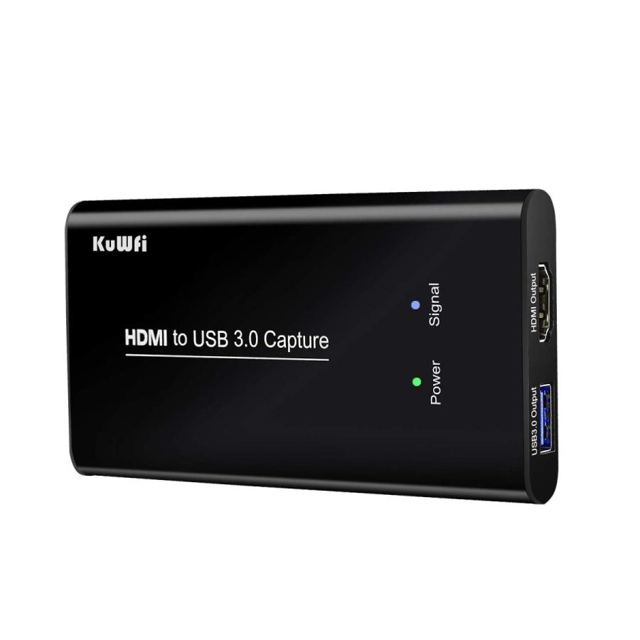 KuWFi HDMI USB Video Capture Device Card HD Video Converters Live Stre