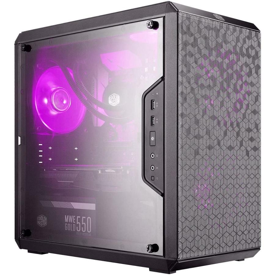 Cooler Master MasterBox Q300L White Micro-ATX Tower, Magnetic