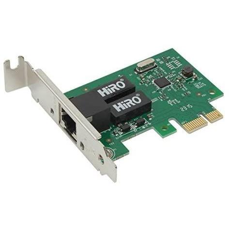 お気にいる HiRO Card Ethernet Gigabit PCI-Express Internal Profile Low H50304 その他周辺機器