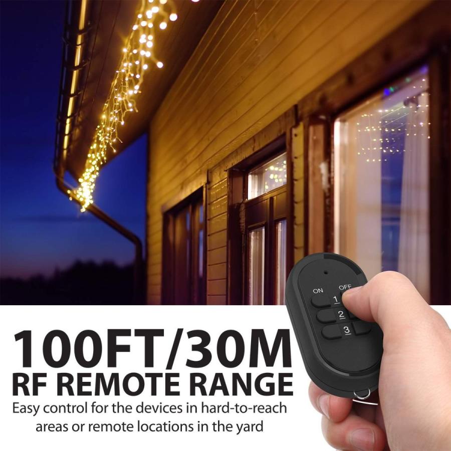 【超特価sale開催】  Control Remote Wireless Indoor Outdoor Fosmon 3-Prong List UL - Outlet その他周辺機器