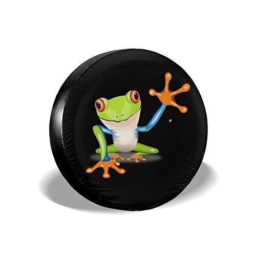Frog　Spare　Tire　Wheel　Cover　Dust-Proof　UV　Sun　Waterproof　Tire　Cover　Fi