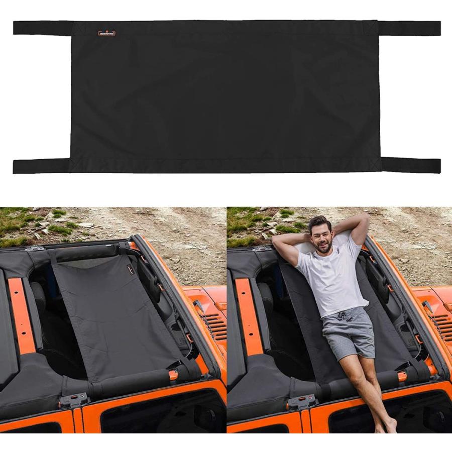 Seven Sparta Car Roof Hammock Compatible with Jeep Gladiator JT  Jeep - 5