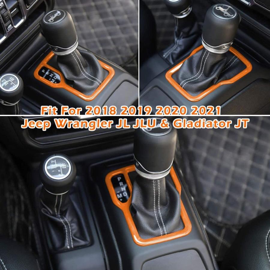 Bonbo　Gear　Shift　Panel　Trim　Cover　Interior　Accessories　Trim　ABS　Frame