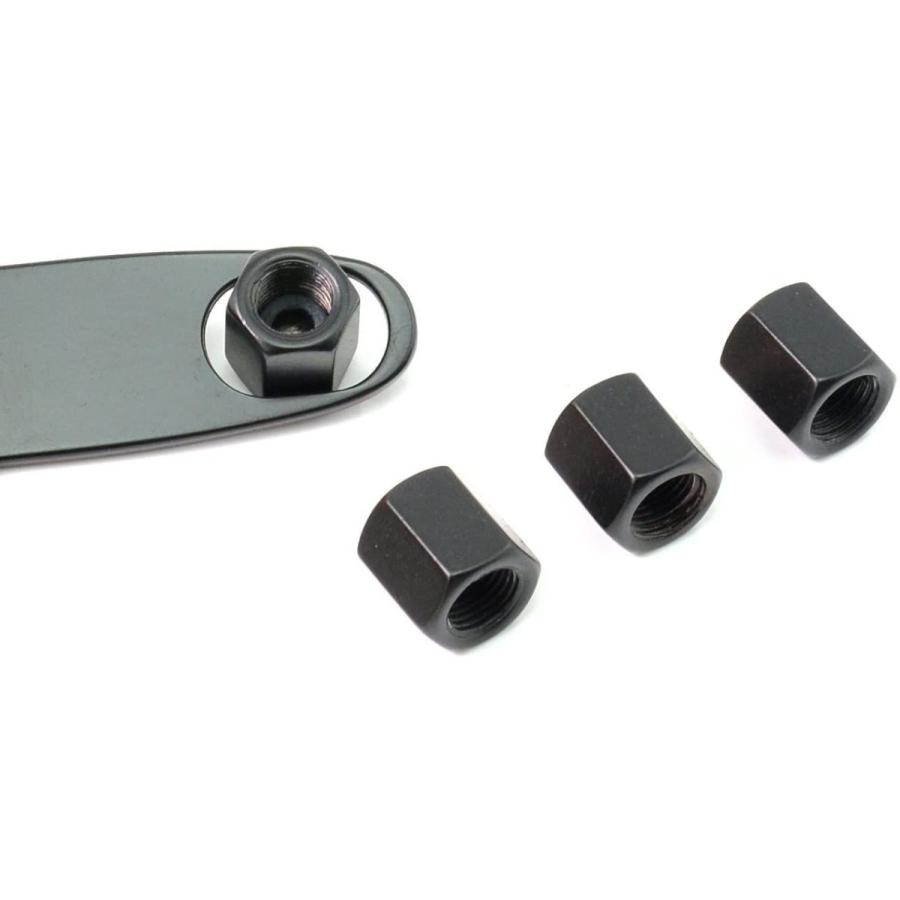 iDoood　Car　Tire　Black　Valve　P　Cover　Keychain　Caps　Stem　Air　(Logo:For