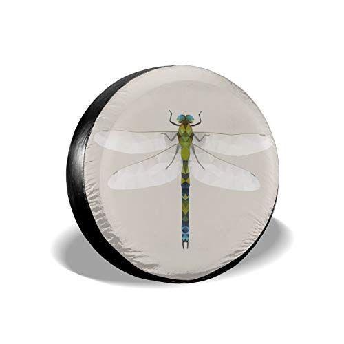 Tire　Cover　Dragonfly　Potable　Polyester　Wheel　Universal　Spare　Tire　Cove