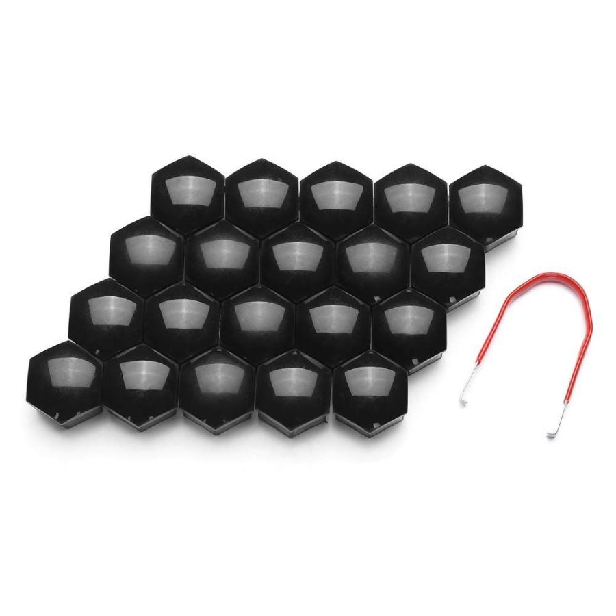 20　Pcs　17mm　Nut　Wheel　Cover　Lug　Bolt　Removal　Tools　(Black)