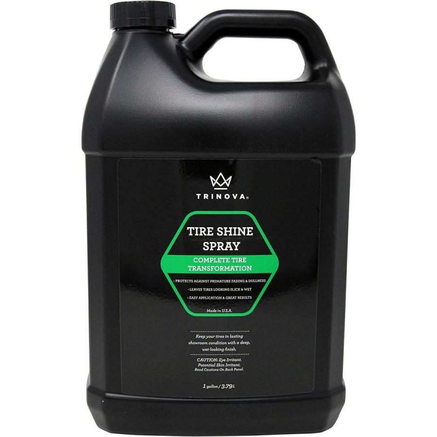 TriNova　Tire　Shine　Gallon　Size　Leaves　Brilliant　Wet　Looking　Shine,　P