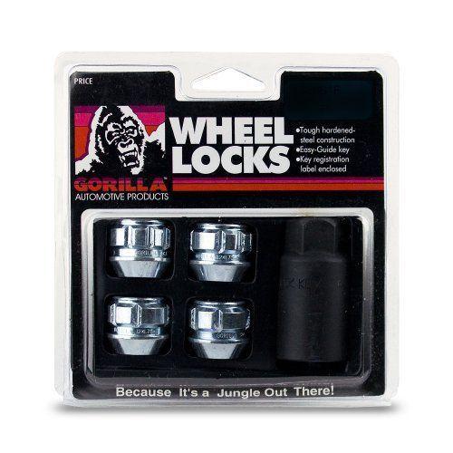 Gorilla　Automotive　78641N　Acorn　End　1.50　Wheel　Locks　(14mm　x　Open　Thre