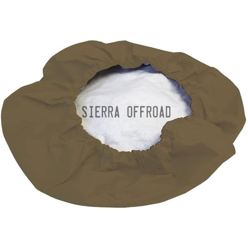 Sierra　Offroad　Tire　Fit　Cover,　Sailcloth,　Vinyl,　Sa　36&quot;-37&quot;,　Universal