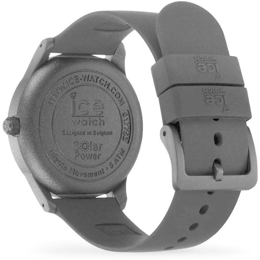 お値下げ Ice-Watch Solar Power 017763 Black Silicone Quartz Fashion Watch 【J2883545252】(14531円)