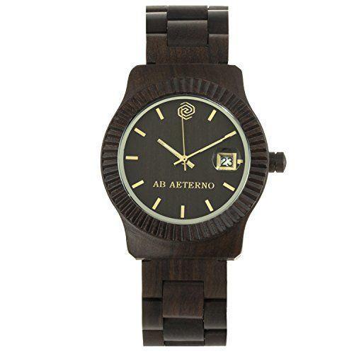 AB Aeterno Sky Storm Black Sandalwood 40mm Unisex Vegan Quartz Watch A