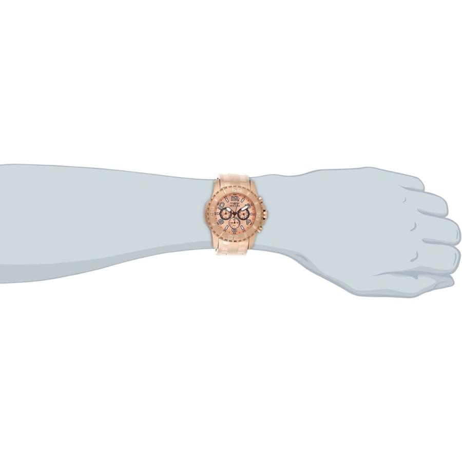 人気ブランドの Invicta Men's Gold Rose Quartz Japanese Display Analog Diver Pro 15023 腕時計