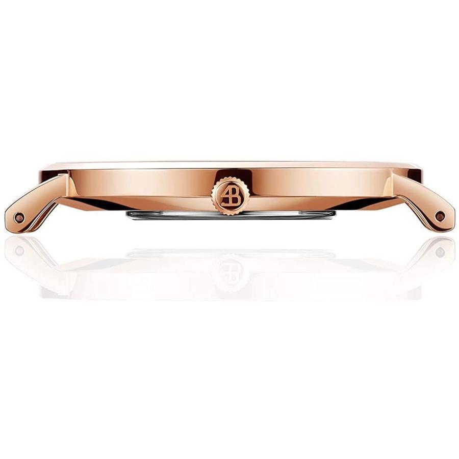 BlackByBlueBrave Watch Set for Couples, 42MM Stainless Steel Watch for