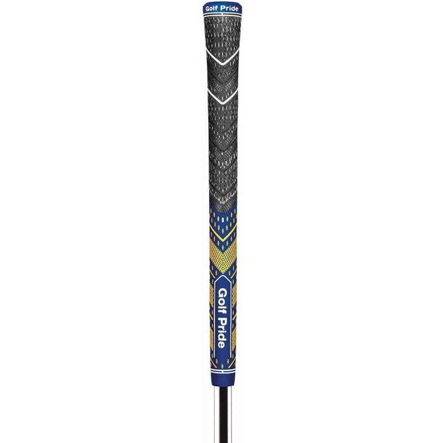 Golf Pride MCC Plus 4 Teams Golf Grips Std, Navy/Yellow